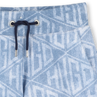 Bermuda jogging effetto denim HUGO 
                    BAMBINO