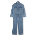 Tuta in denim con colletto a camicia ZADIG VOLTAIRE 
                    BAMBINA