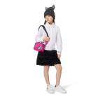 Cappello a maglia con orecchio fantasia KARL LAGERFELD KIDS 
                    BAMBINA