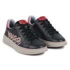 Sneakers stringate in pelle HUGO 
                    RAGAZZO