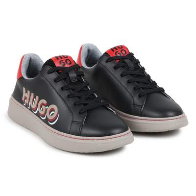 Sneakers stringate in pelle HUGO RAGAZZO