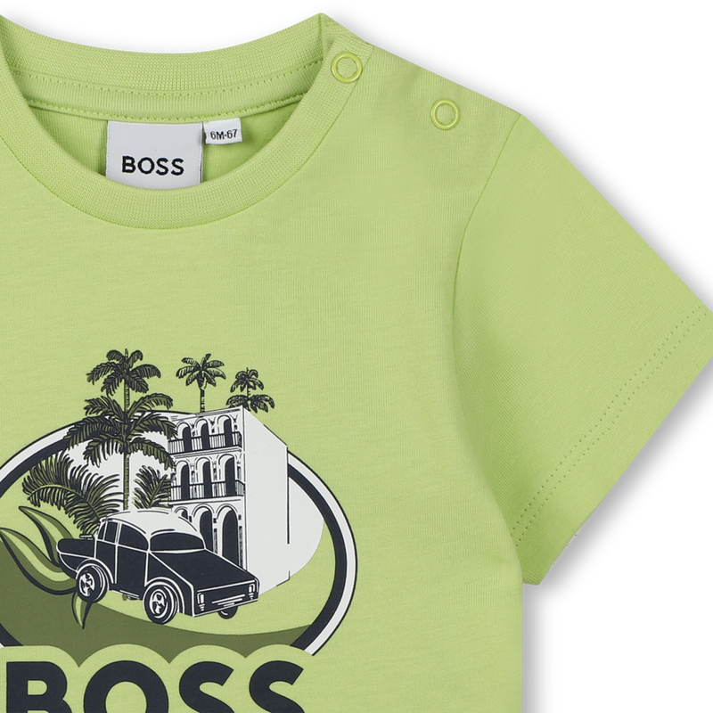T-shirt a maniche corte BOSS 
                        RAGAZZO