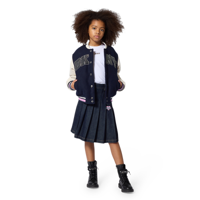 Maglietta a maniche lunghe DKNY BAMBINA