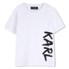 T-shirt manica corta, BIANCO, hi-res
