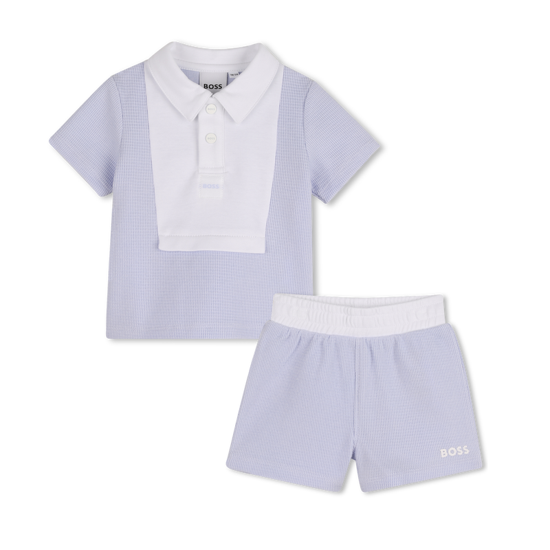 SET POLO + PANTALONCINI BOSS 
                        RAGAZZO