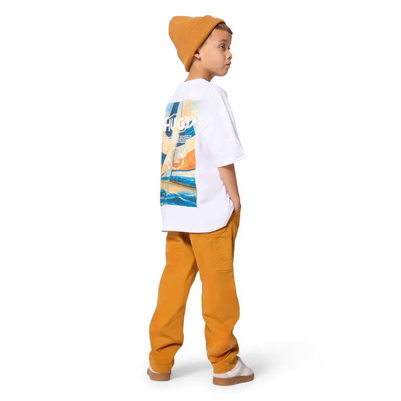 T-shirt a maniche corte HUGO 
                        RAGAZZO