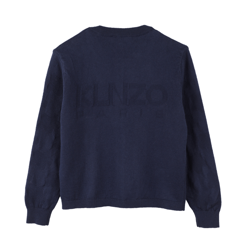 Cardigan tinta unita bottoni KENZO KIDS 
                        BAMBINA