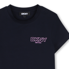 T-shirt a maniche corte DKNY 
                    BAMBINA