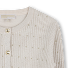 Cardigan in maglia MICHAEL KORS 
                    BAMBINA