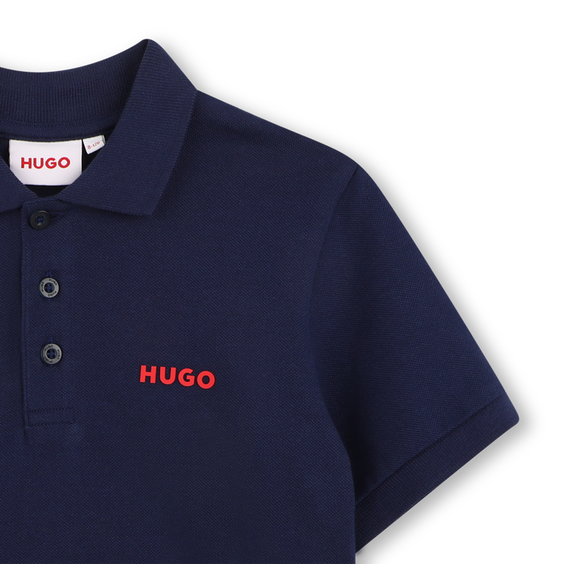 POLO MANICHE CORTE HUGO 
                        BAMBINO