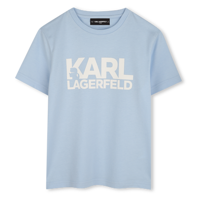 T-shirt a maniche corte KARL LAGERFELD KIDS RAGAZZO