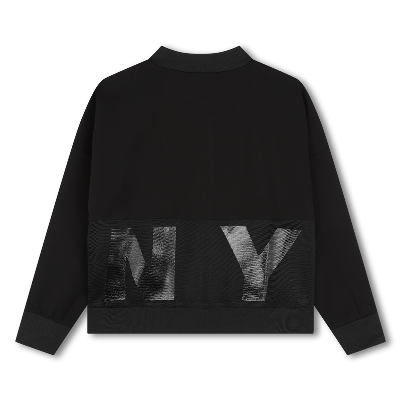 Cardigan con zip DKNY 
                        BAMBINA