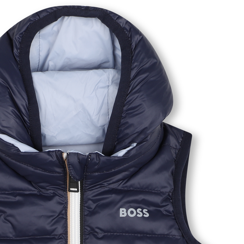 Giubbotto imbottito reversibile BOSS 
                        RAGAZZO