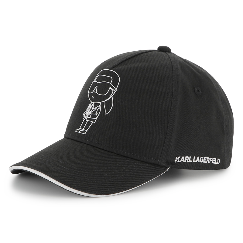 Cappello regolabile in cotone KARL LAGERFELD KIDS 
                        RAGAZZO