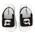 Sandali leggeri a strappo KARL LAGERFELD KIDS 
                    UNISEX