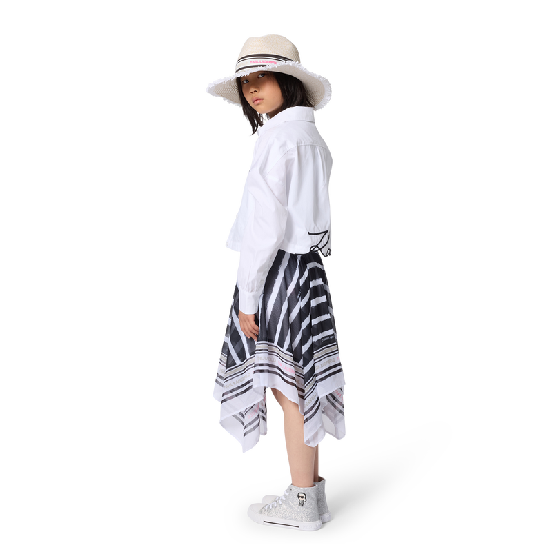 MAGLIA A MANICHE LUNGHE KARL LAGERFELD KIDS 
                        BAMBINA