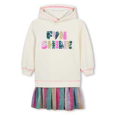 Vestito bi-materiale fantasia BILLIEBLUSH BAMBINA