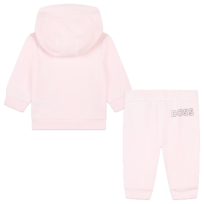 Completo da jogging in velluto BOSS BAMBINA