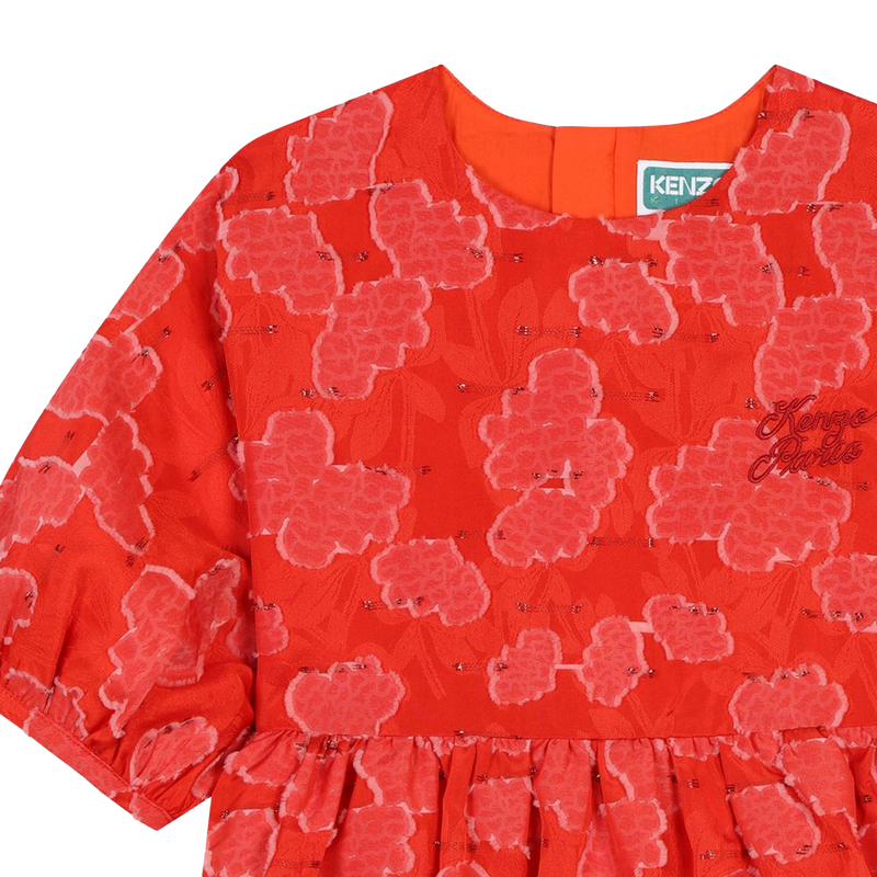Vestito da cerimonia con zip KENZO KIDS 
                        BAMBINA