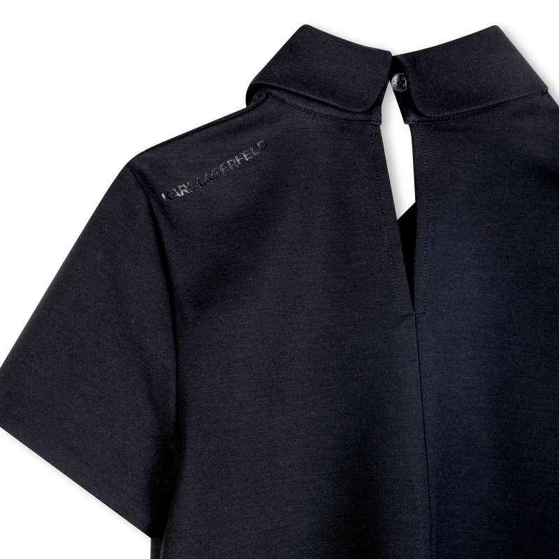 TOP A MANICHE CORTE KARL LAGERFELD KIDS 
                        BAMBINA