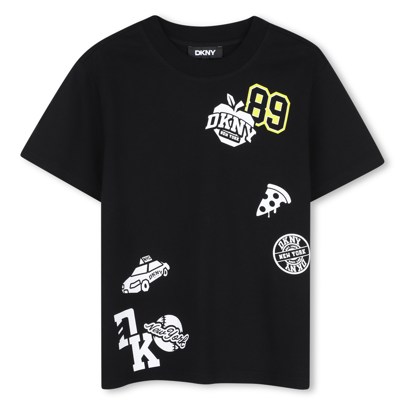 T-shirt a maniche corte DKNY 
                        BAMBINO