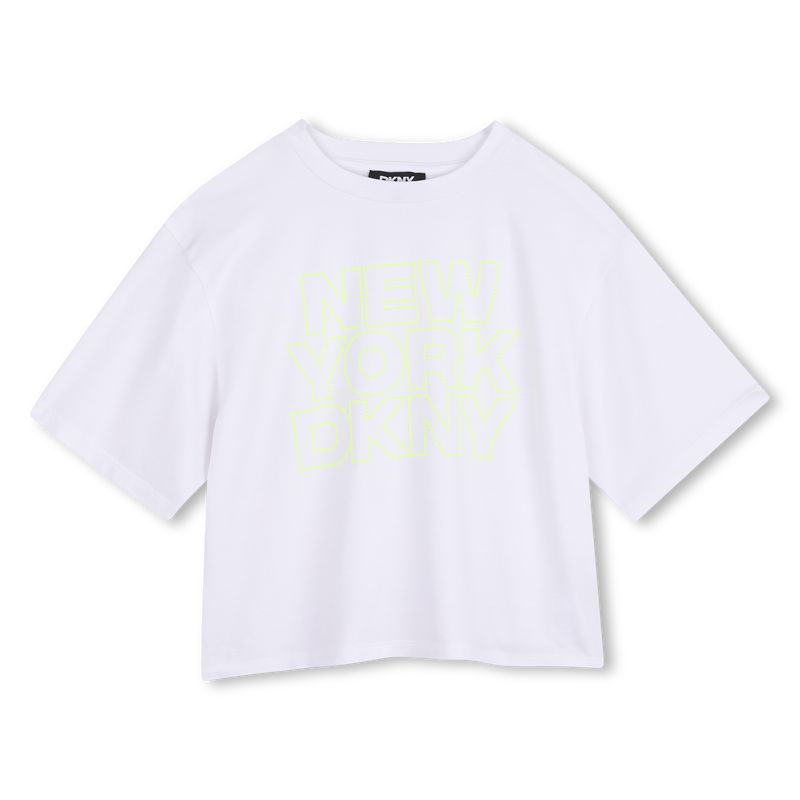 T-shirt a maniche corte DKNY 
                        BAMBINA