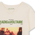 T-shirt manica corta ZADIG & VOLTAIRE 
                    BAMBINO