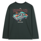 T-shirt in jersey a maniche lunghe TIMBERLAND 
                    RAGAZZO