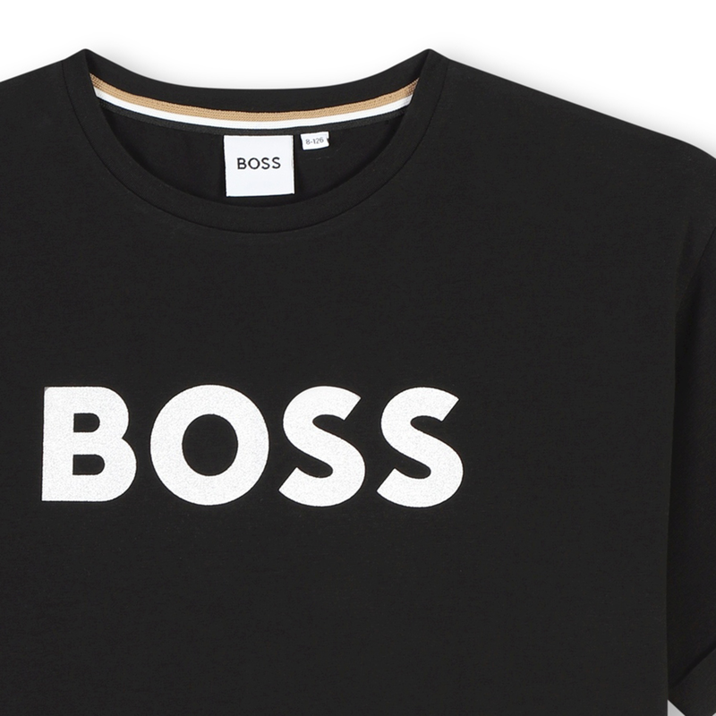 T-shirt a maniche corte BOSS 
                        BAMBINA