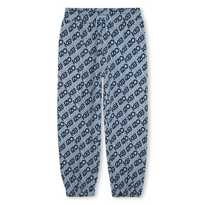 Pantaloni da jogging stampati KENZO KIDS RAGAZZO