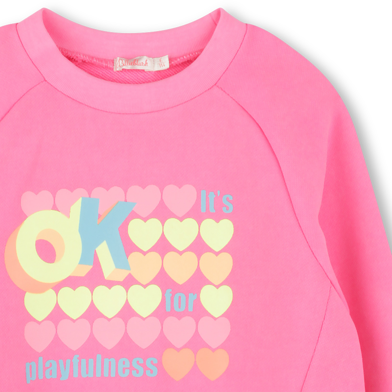 Felpa tinta BILLIEBLUSH 
                        BAMBINA