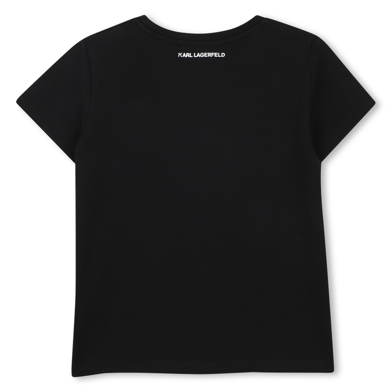 T-SHIRT ILLUSTRAZIONE CHOUPETTE KARL LAGERFELD KIDS 
                        BAMBINA