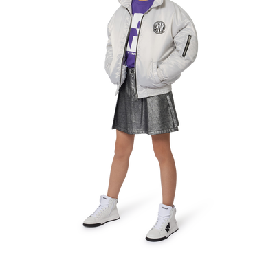 Berretto a maglia con risvolto DKNY BAMBINA