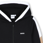 Cardigan con cappuccio BOSS 
                    RAGAZZO