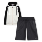 Set cardigan e shorts BOSS 
                    RAGAZZO