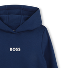 FELPA CON CAPPUCCIO BOSS 
                    BAMBINO