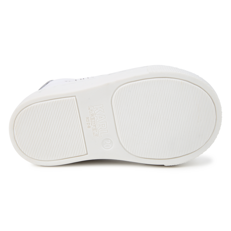 Sneakers basse in pelle KARL LAGERFELD KIDS 
                        UNISEX