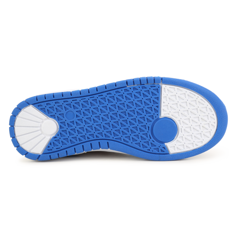 Sneakers stringate con logo