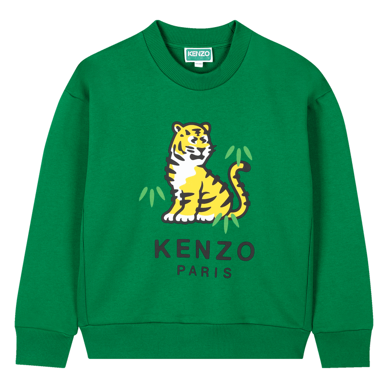 Felpa con stampa KENZO KIDS 
                        RAGAZZO