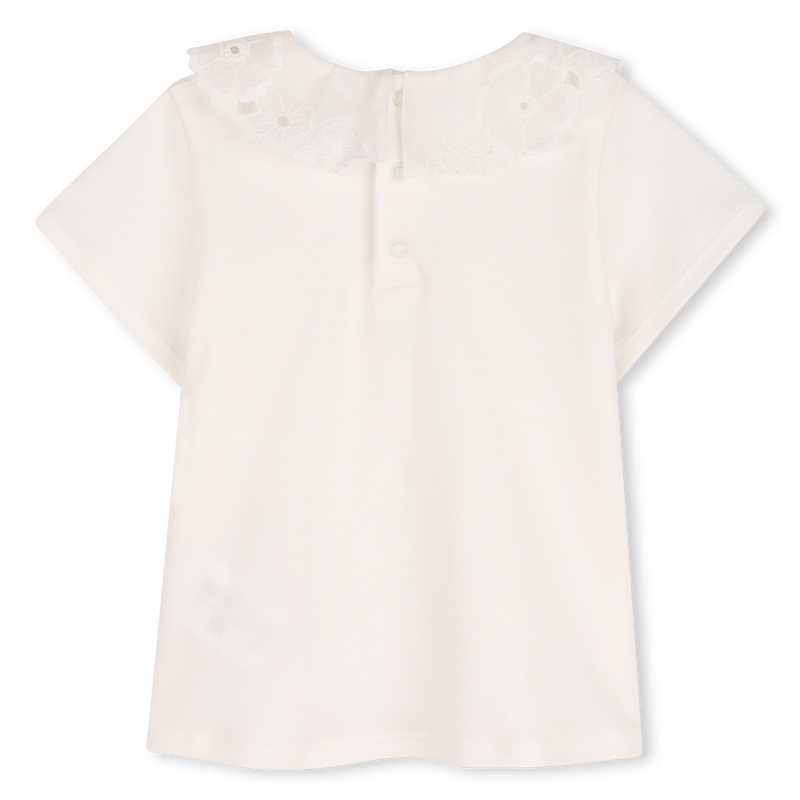 T-SHIRT A MANICHE CORTE CHLOE 
                        BAMBINA