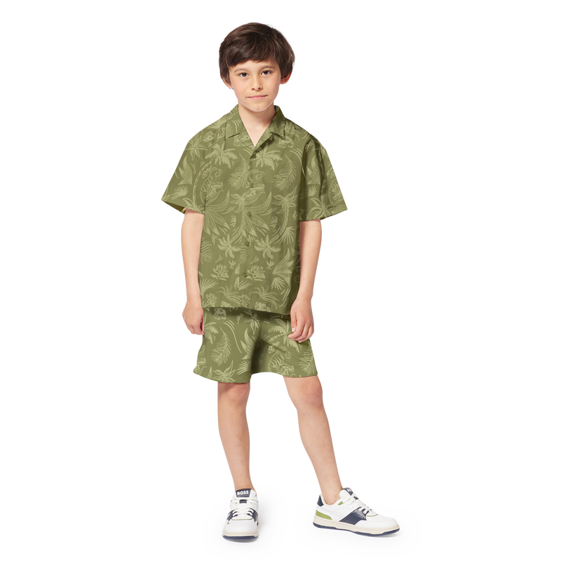 Sneakers con lacci bimateriali BOSS 
                        RAGAZZO