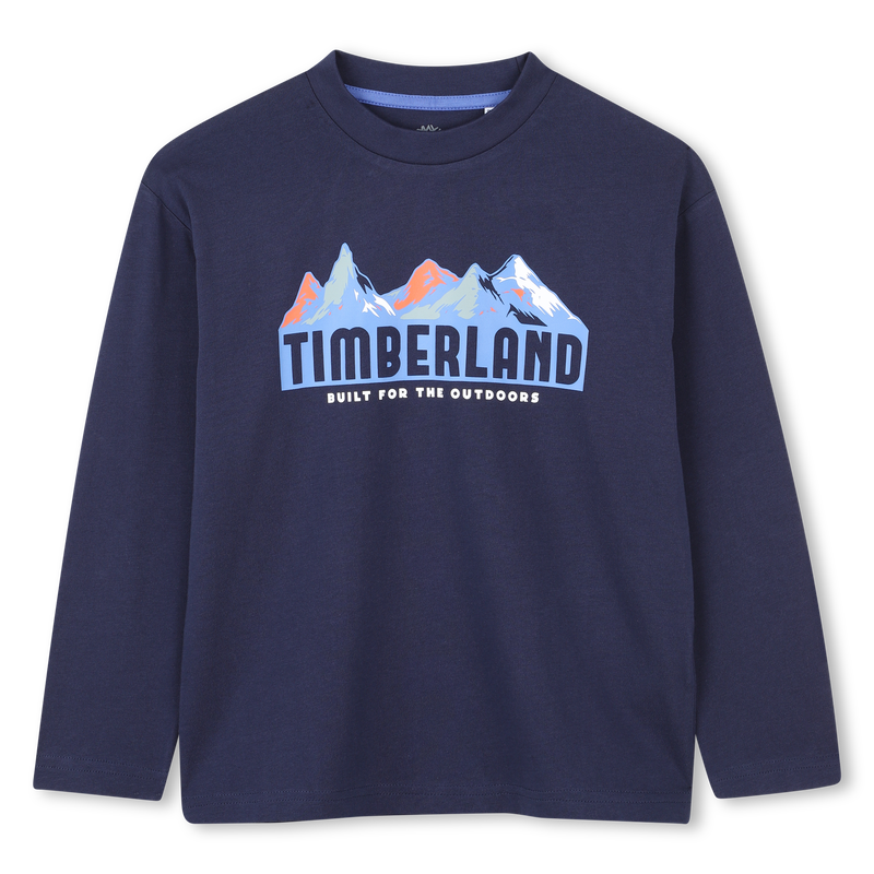 T-shirt in jersey a maniche lunghe TIMBERLAND 
                        RAGAZZO