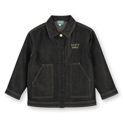 Giacca in denim KENZO KIDS BAMBINA
