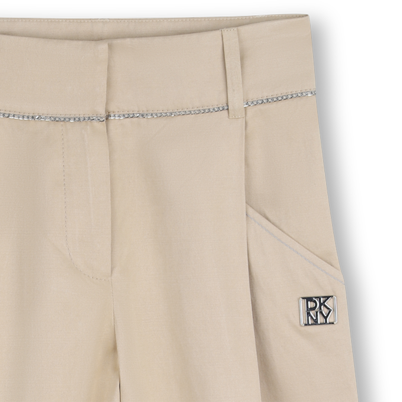 PANTALONI LARGHI DKNY 
                        BAMBINA