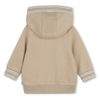 Felpa con cappuccio e zip BOSS 
                    RAGAZZO