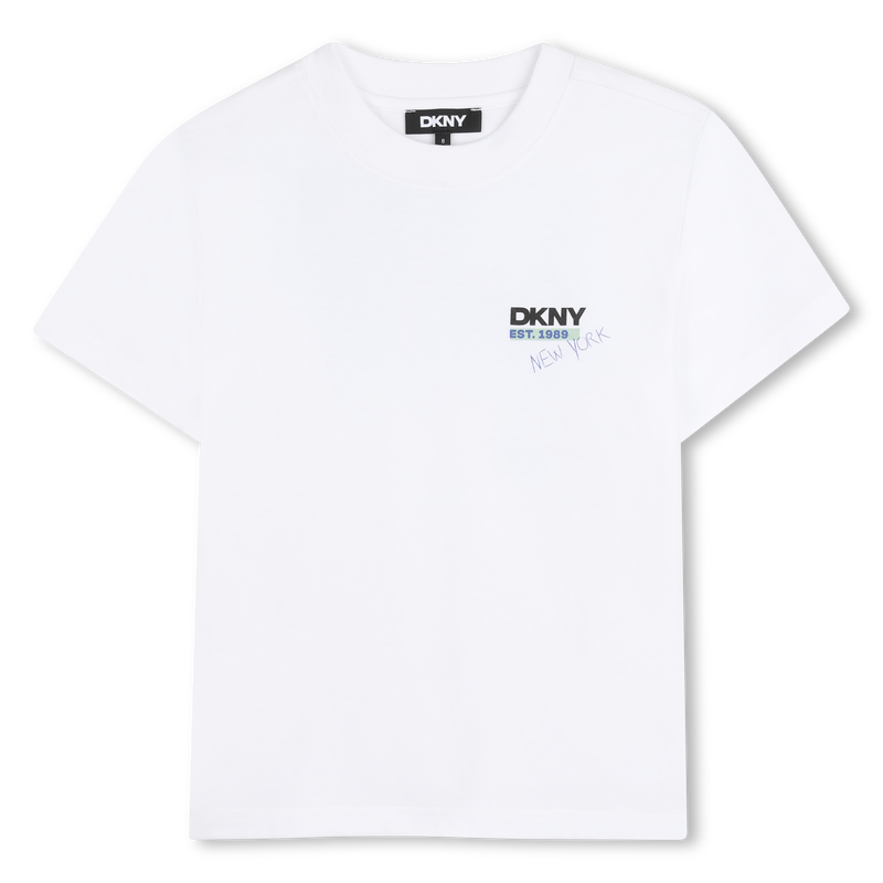 T-SHIRT A MANICHE CORTE DKNY 
                        UNISEX