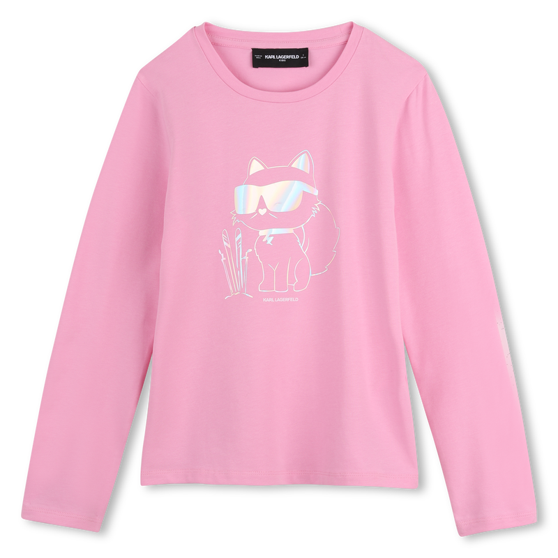 Maglietta a maniche lunghe KARL LAGERFELD KIDS 
                        BAMBINA