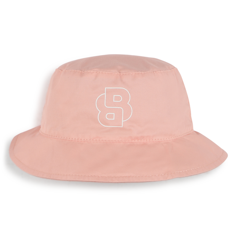 Bob con volant in cotone BOSS 
                        BAMBINA