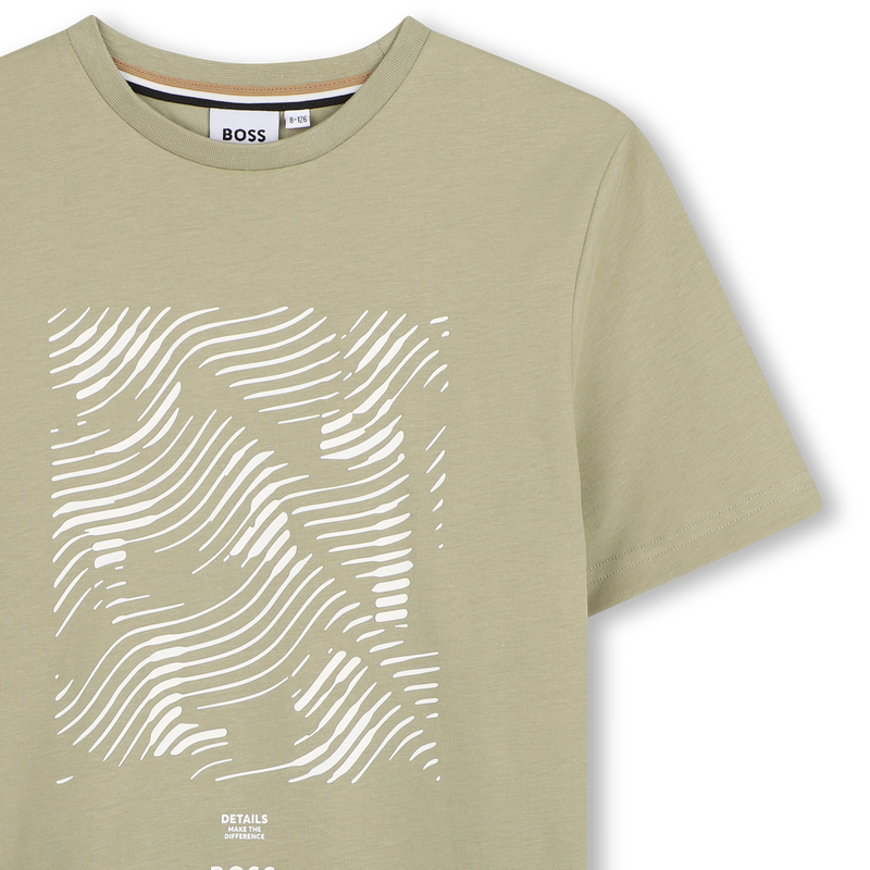 T-shirt a maniche corte BOSS 
                        RAGAZZO