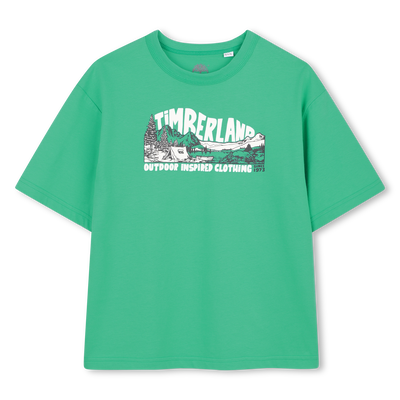 T-SHIRT A MANICHE CORTE TIMBERLAND RAGAZZO